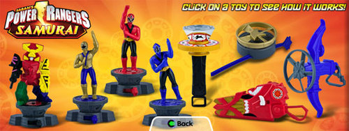 Details about   McDonald's 2005 Saban Power Rangers Generations Toys-Pick Your Favorite! 