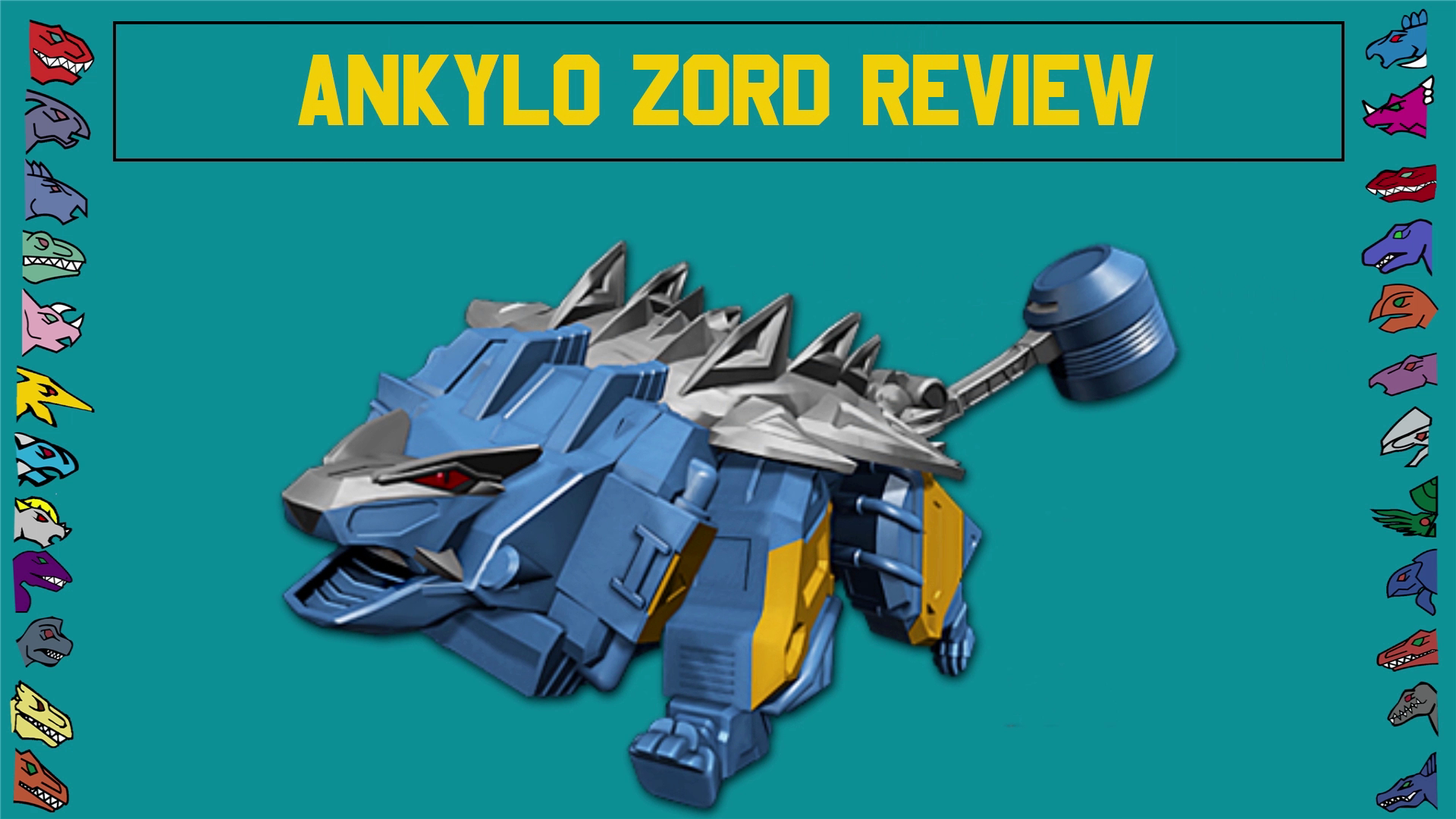 Ankylo Zord Review Power Rangers Dino Charge is a very zord heavy sea...