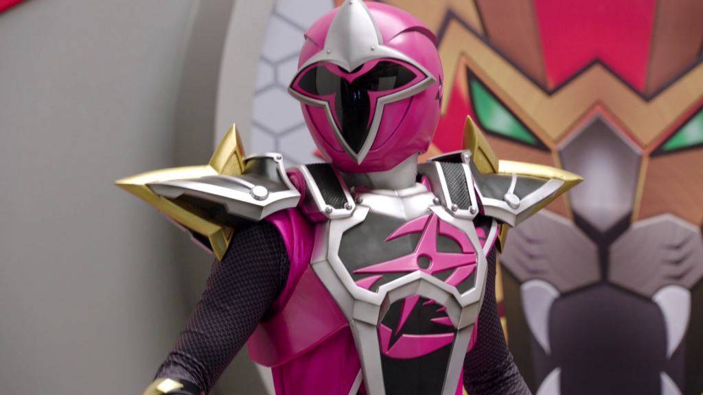 Sarah Thompson Pink Ninja Steel Ranger Morphin Legacy