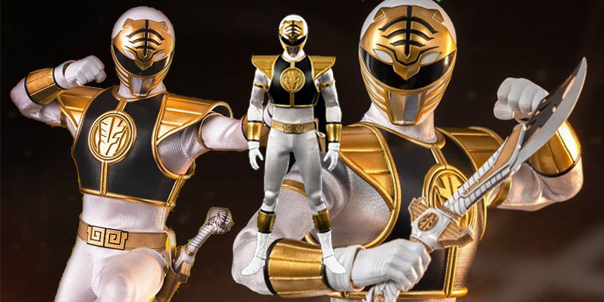 Threezero MMPR White Ranger Available 