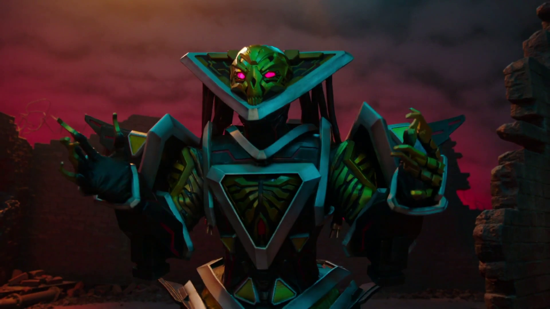 Evox (Season 1) Voiced By: Randall Ewing. 